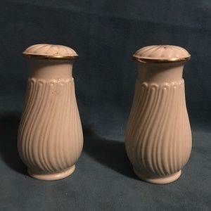 Salt and pepper Lenox shakers